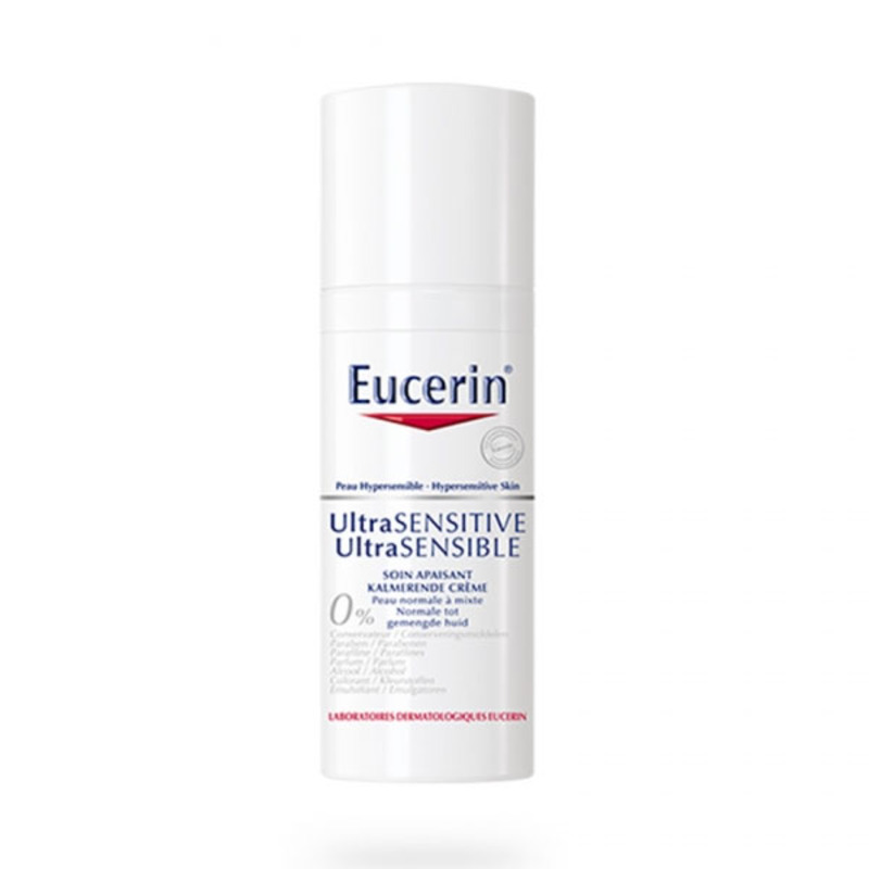 EUCERIN ULTRA SENSITIVE cuidado calmante piel normal&mixta 50 ml