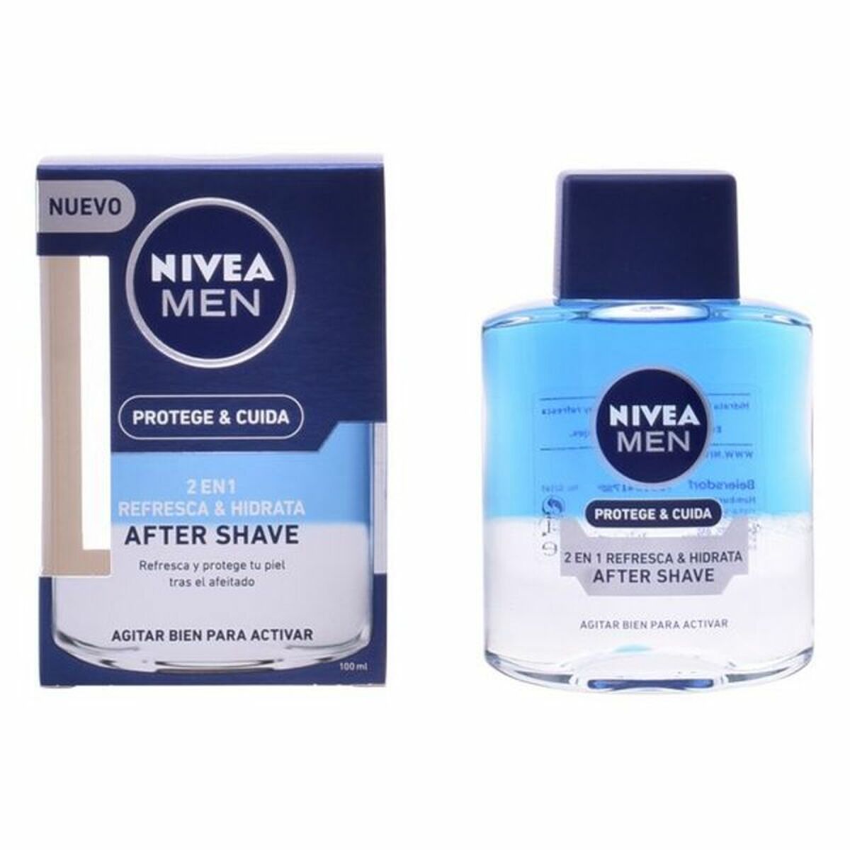 NIVEA MEN PROTEGE & CUIDA after shave 2 en 1 100 ml
