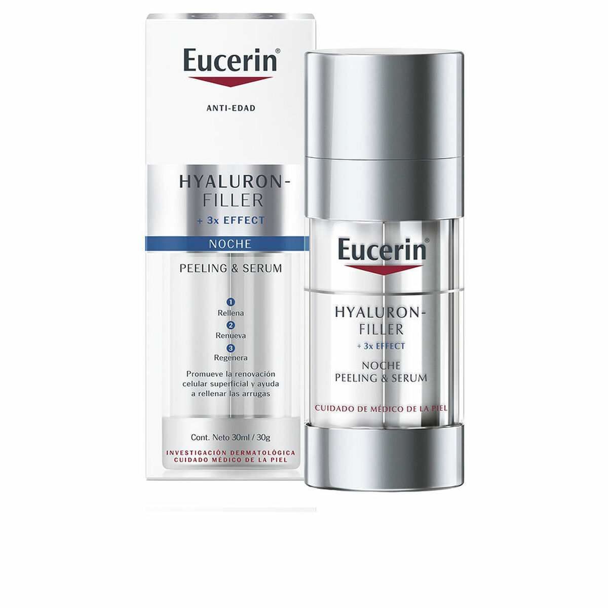 Eucerin Hyaluron Filler Night Peeling & Serum 30ml