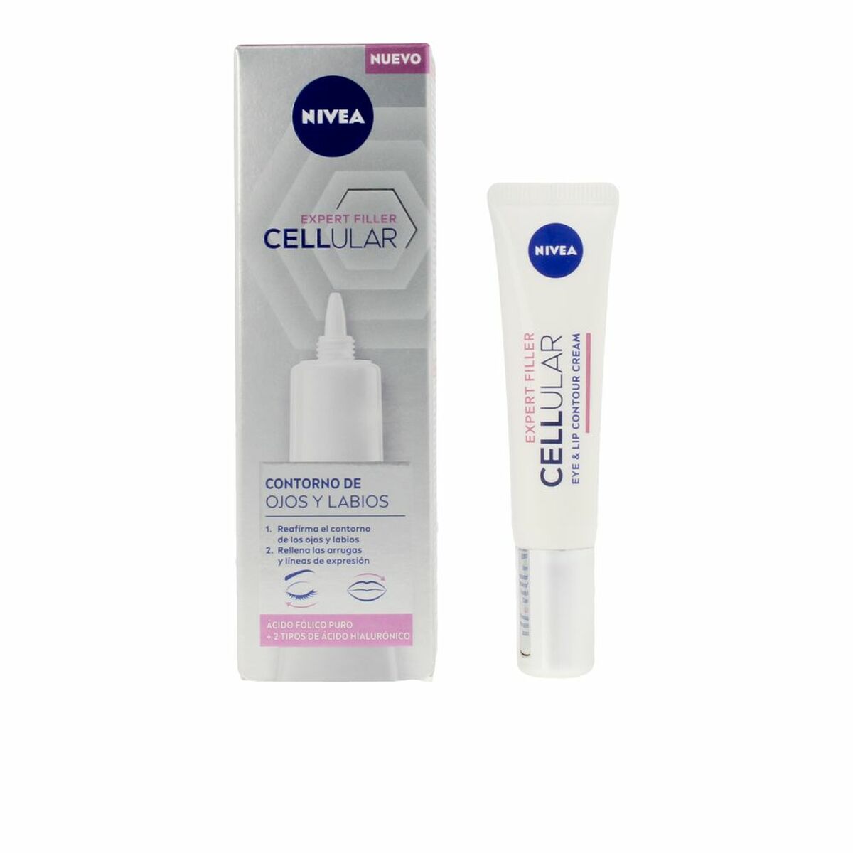 NIVEA CELLULAR FILLER eye contour & lip plumper 15 ml