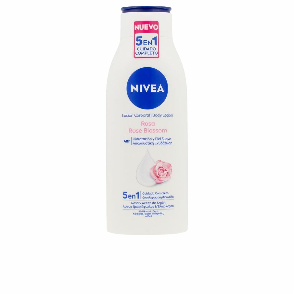 NIVEA ROSE BLOSSOM body lotion 5 in 1 400 ml