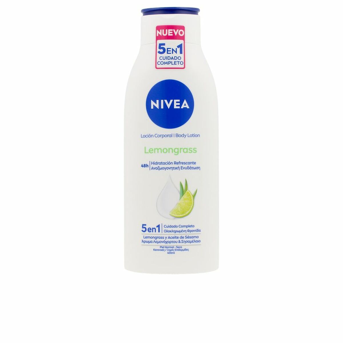 NIVEA LEMONGRASS body lotion 5 in 1 400 ml