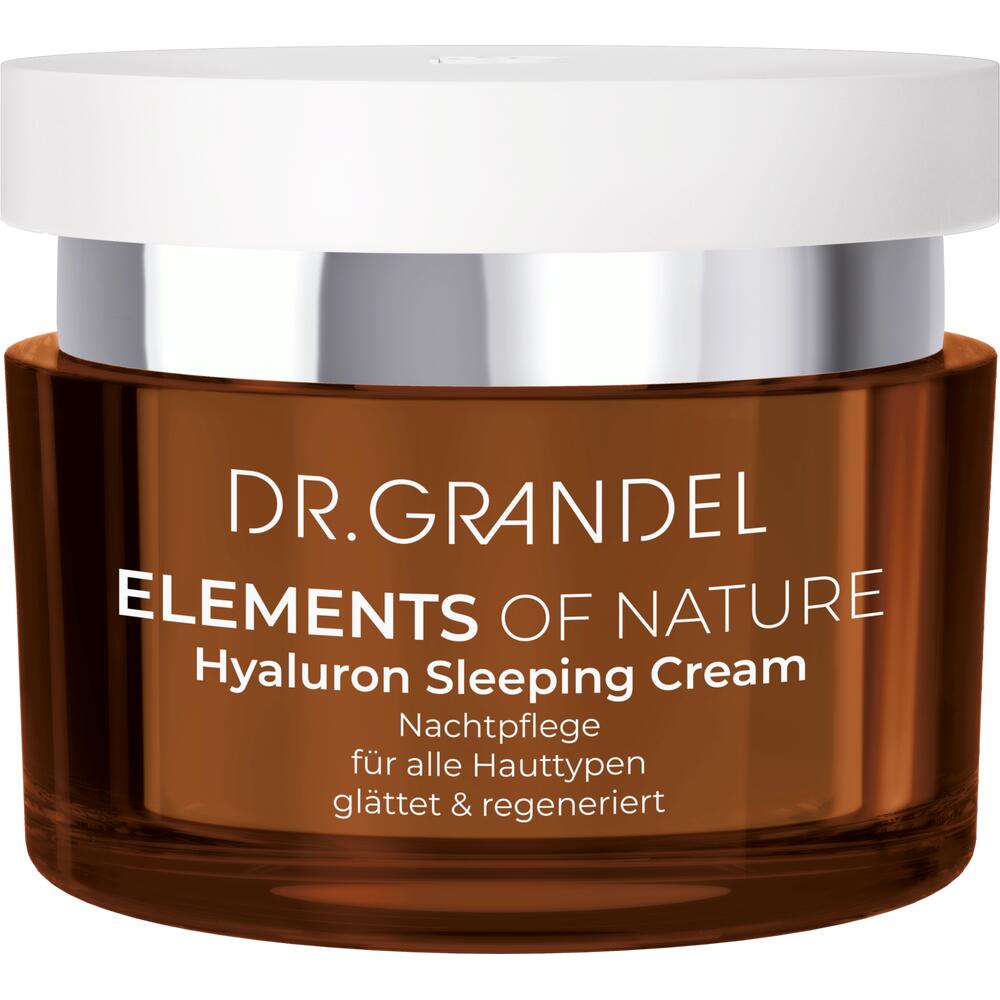 Dr. Grandel Elements of Nature Hyaluron Sleeping Cream For All Skin Types   50 ml
