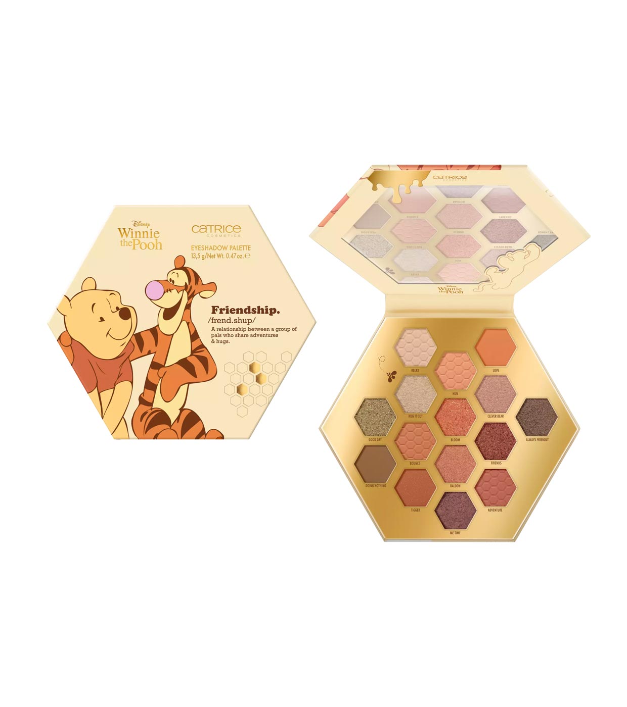 Catrice Disney Winnie The Pooh Eyeshadow Palette   13.5 g
