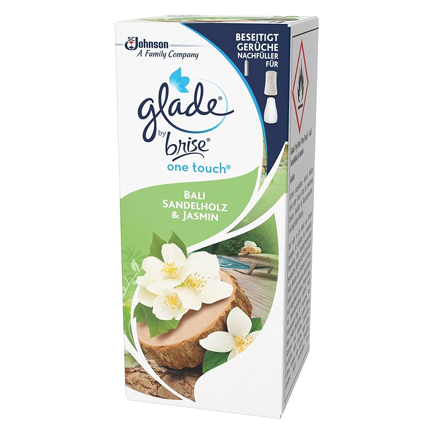 Brise One Touch Air Freshener Refill bali & jasmine 2 pcs