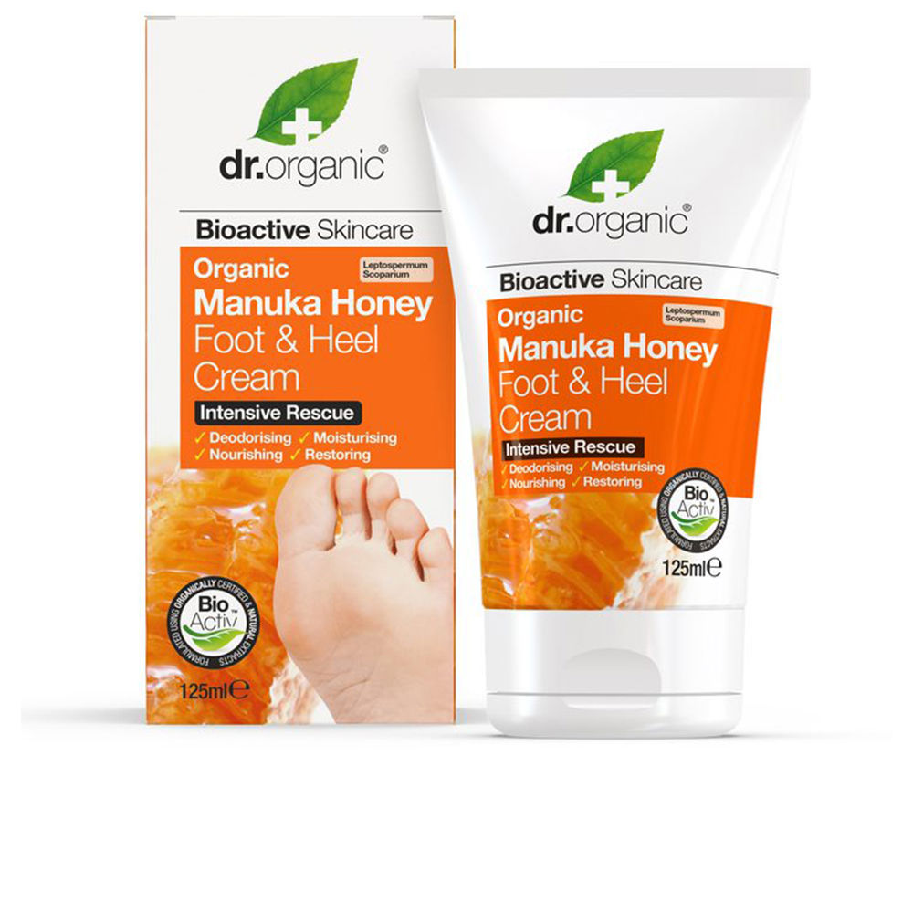 DR. ORGANIC MANUKA HONEY foot and heel cream 125 ml
