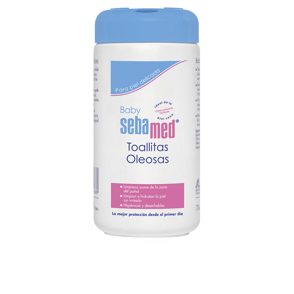 SEBAMED BABY oily wipes 70 u