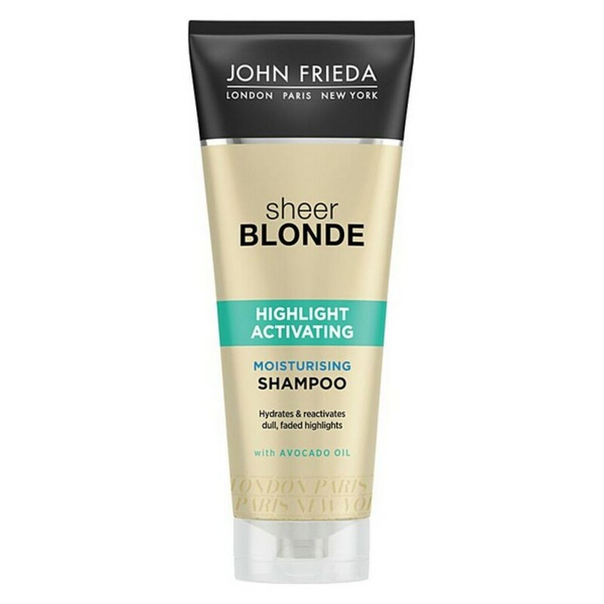 JOHN FRIEDA SHEER BLONDE champú hidratante blond hair 250 ml