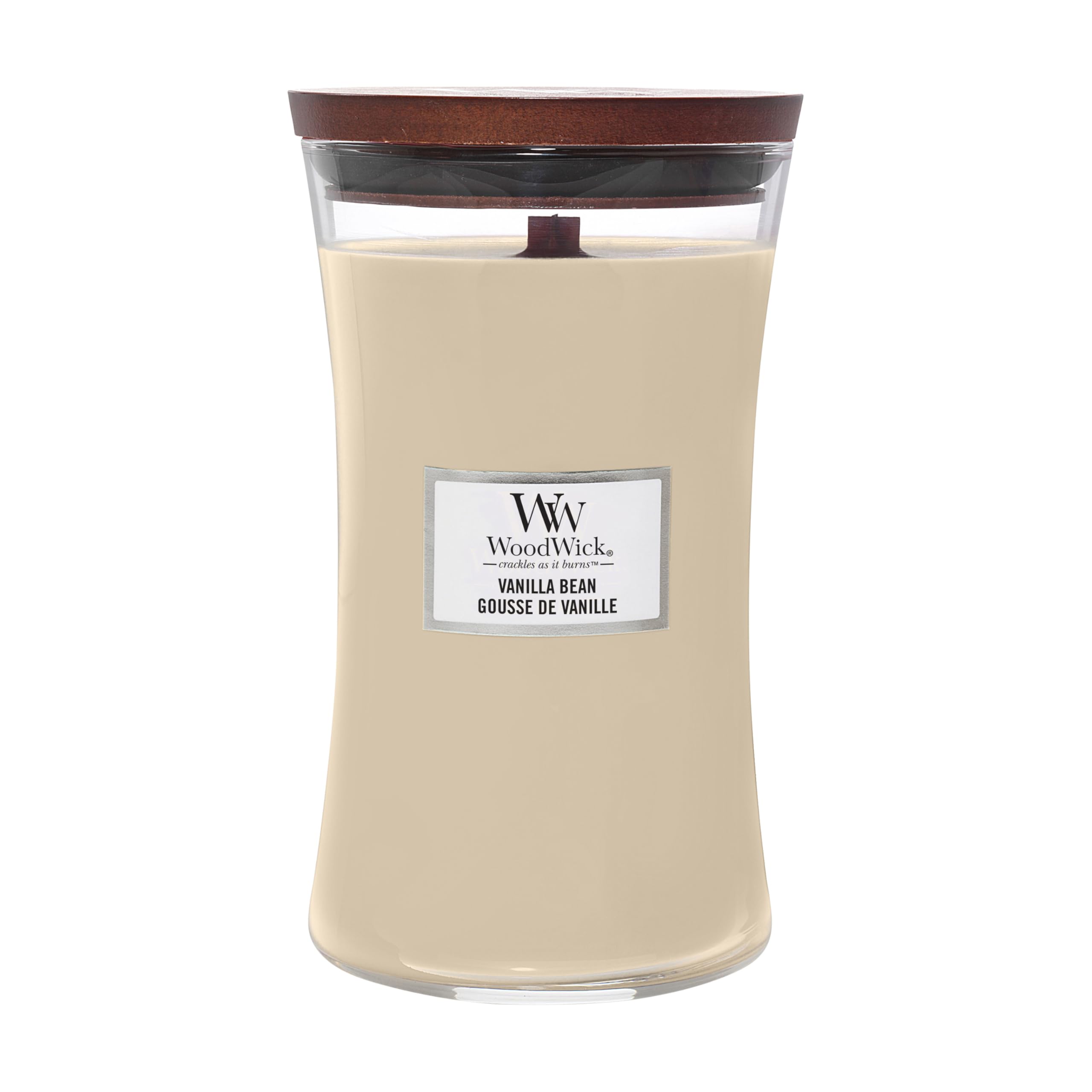 Woodwick Vanilla Bean Large Hourglass Candle   0