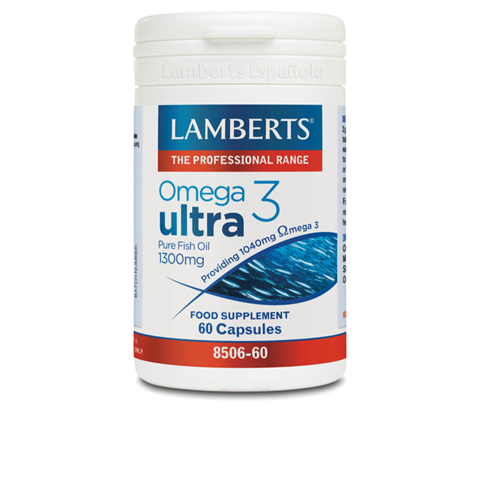 LAMBERTS OMEGA 3 ULTRA aceite de pescado puro 1300mg 60 cápsulas