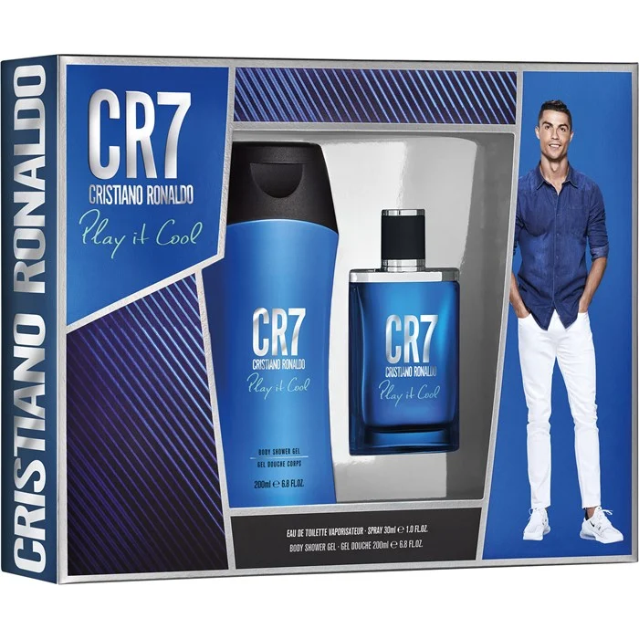 Cristiano Ronaldo CR7 Play It Cool GiftsetEdt Spray 30ml/Showergel 150ml  - 1 set x 180 ml