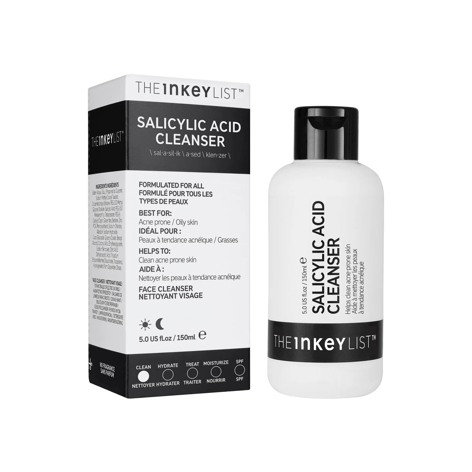 The Inkey List Salicylic Acid Cleanser   150 ml