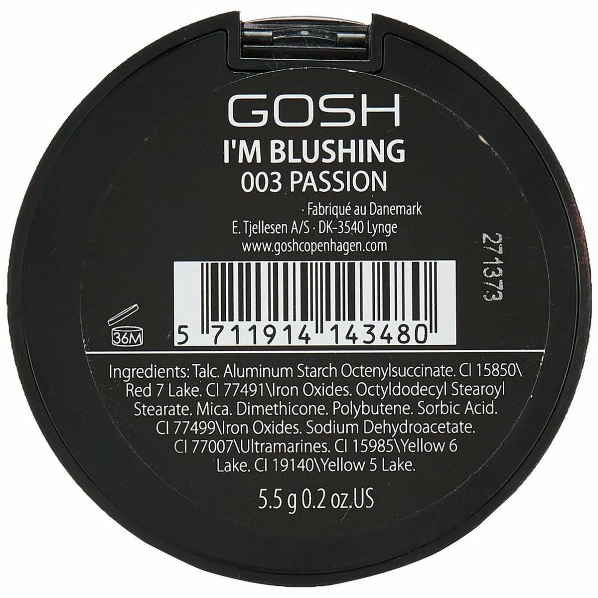 GOSH I'M BLUSHING #003-passion 5,5 gr