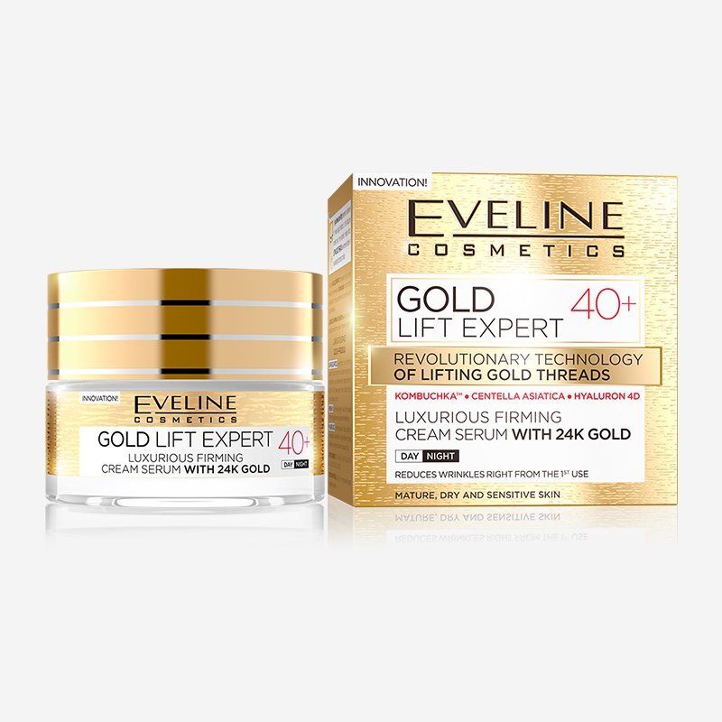 EVELINE GOLD LIFT EXPERT DAY AND NIGHT CREAM 40+ 50ML