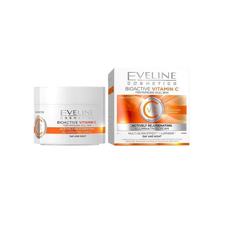EVELINE Κρέμα Προσώπου Day & Night Bioactive Vitamin C Rejuvenation 50 ml