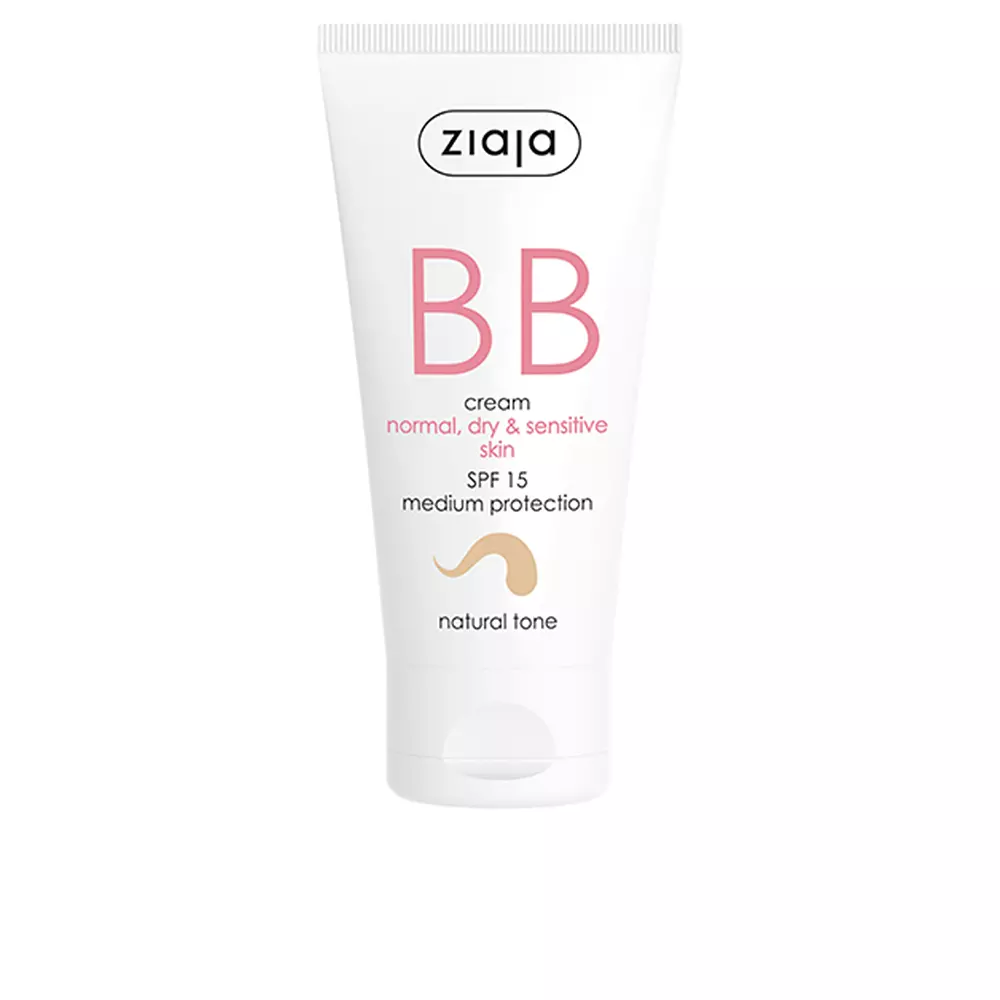 Ziaja - BB cream for normal, dry & sensitive skin - natural tone 50ml 
