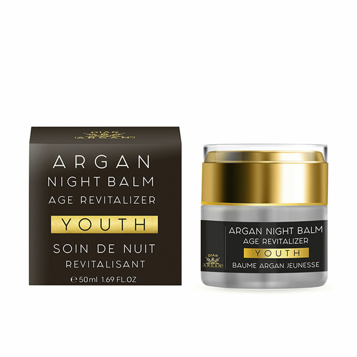 DIAR ARGAN Revitalizing anti-aging night cream with pure argan oil 50 ml