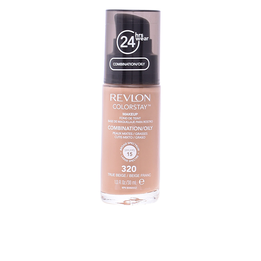 REVLON MASS MARKET COLORSTAY foundation combination/oily skin #320-true beige