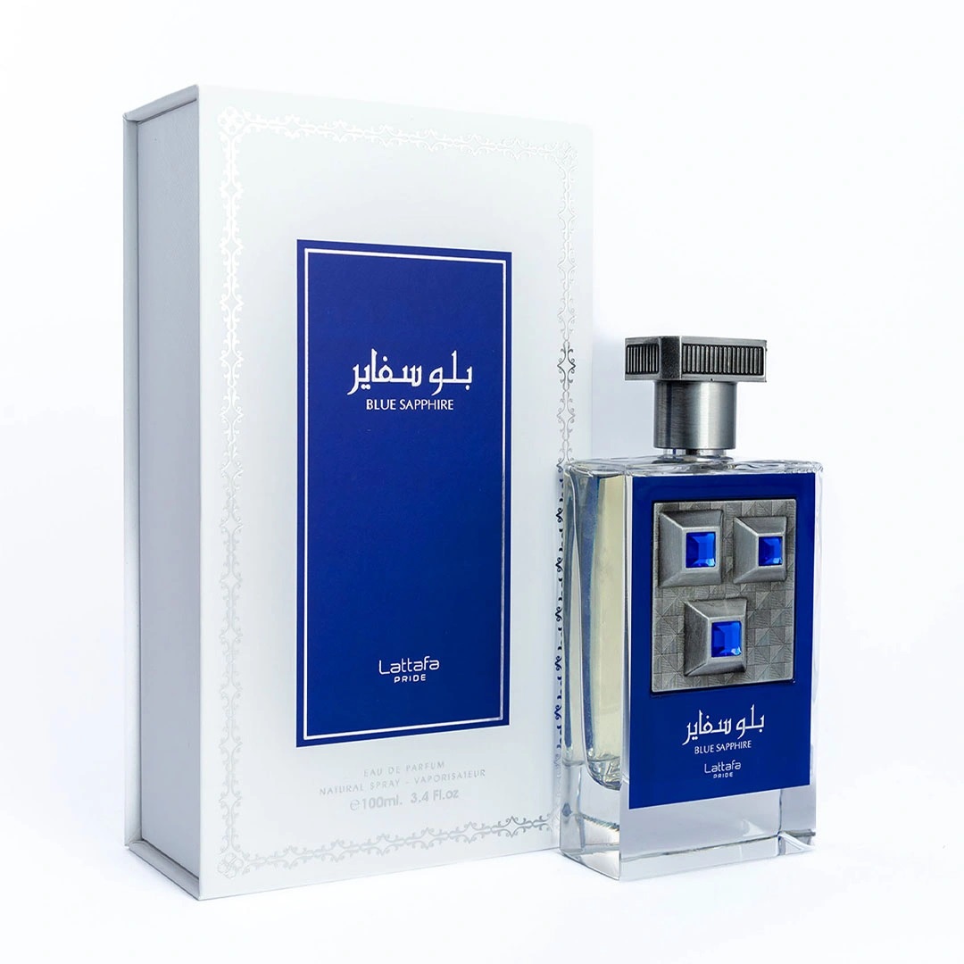 Lattafa Pride Blue Sapphire Edp Spray   100 ml