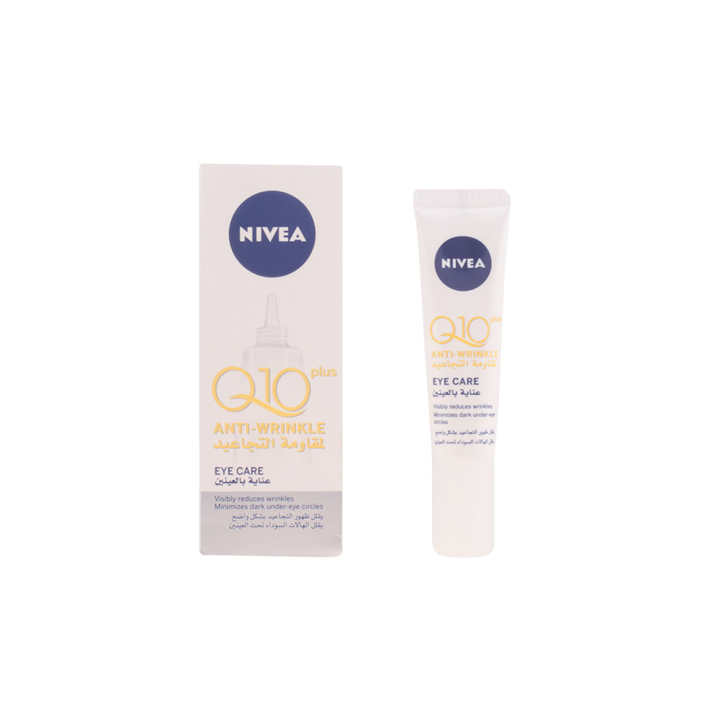 NIVEA Q10+ αντιρυτιδικός ορός για το περίγραμμα των ματιών 15 ml