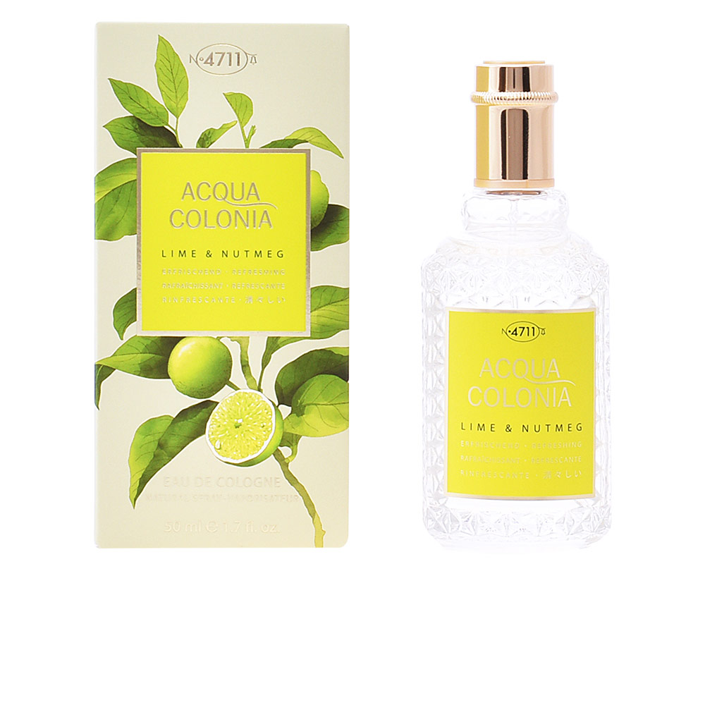 4711 ACQUA cologne LIME & NUTMEG edc splash & spray 50 ml