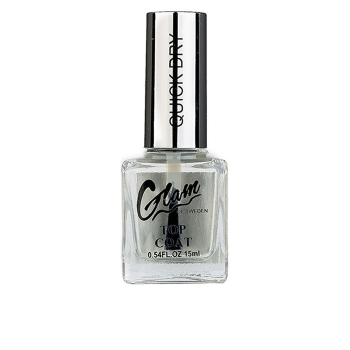 Glam of Sweden Glitter Top Coat για Απλά Βερνίκια 15ml