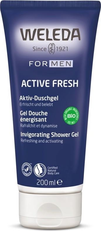 Weleda Men Active Fresh Invigorating Shower Gel   200 ml