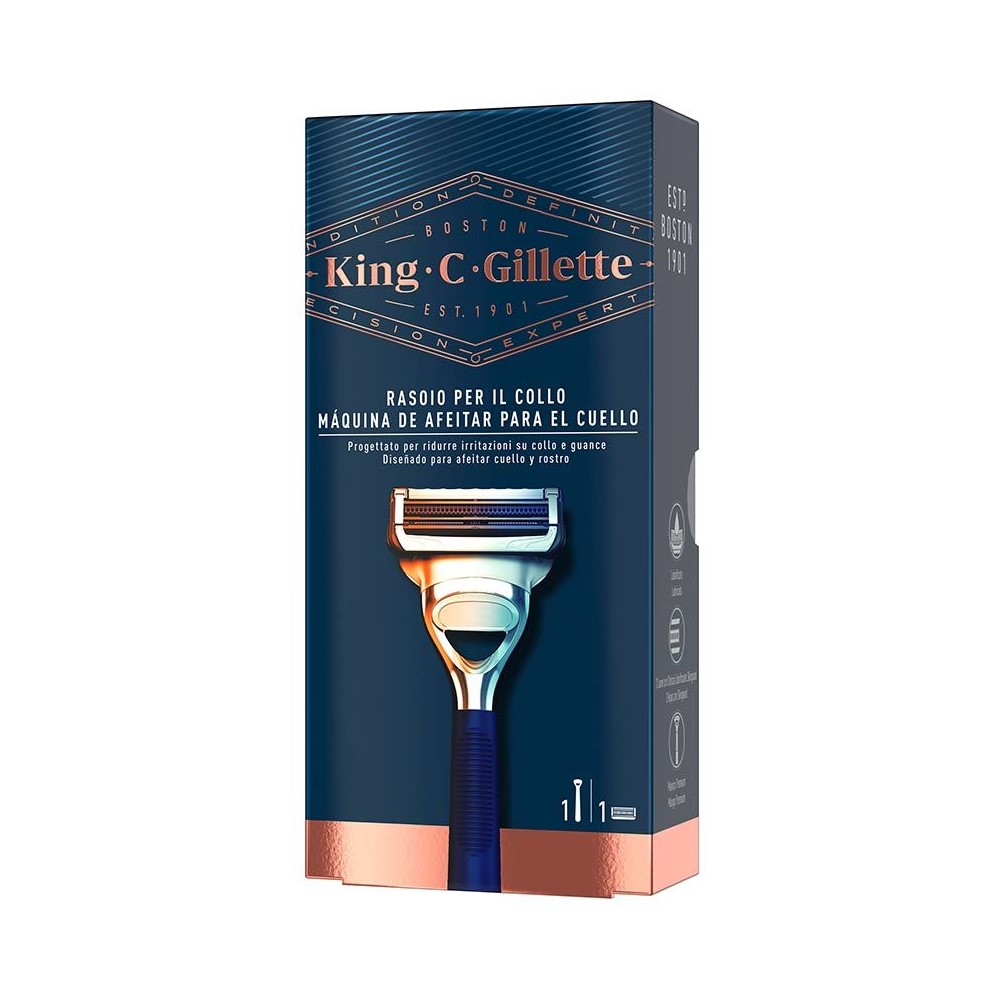GILLETTE GILLETTE KING neck razor 1 pz