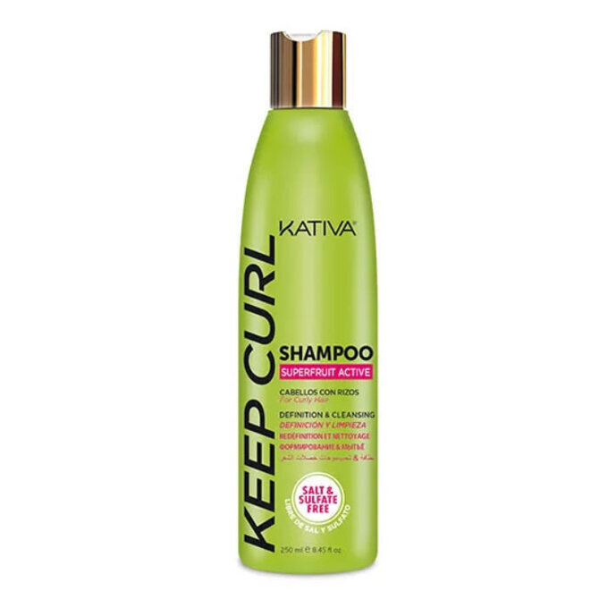 Kativa Keep Curl Definition & Cleansing Shampoo 250ml - (σαμπουάν για μαλλιά με μπούκλες)