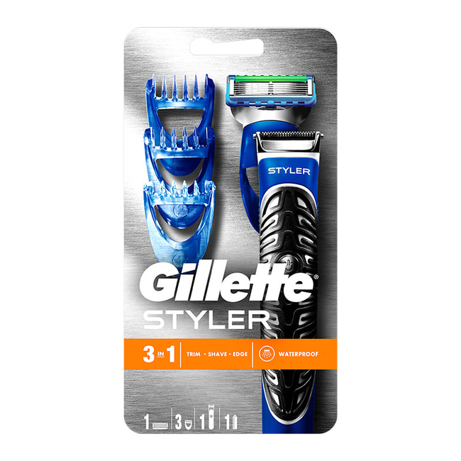 AUSSIE GILLETTE STYLER ALL IN ONE trims, shaves and shapes