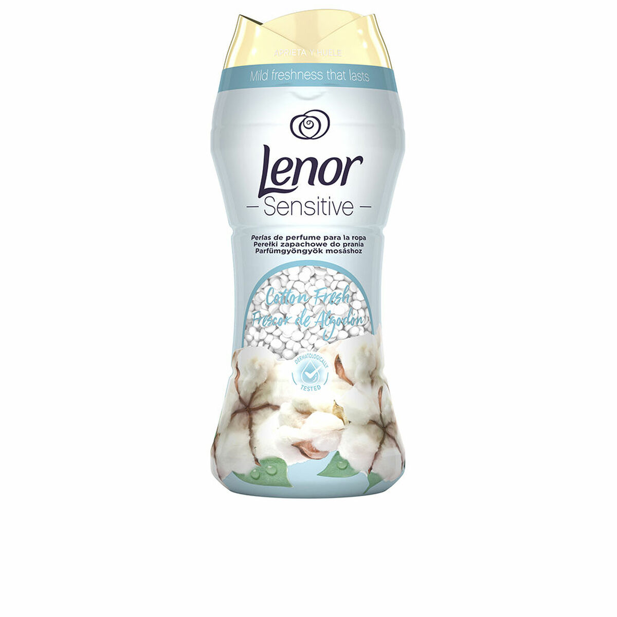 LENOR UNSTOPPABLES fabric softener pearls perfume #freshness cotton 210 gr