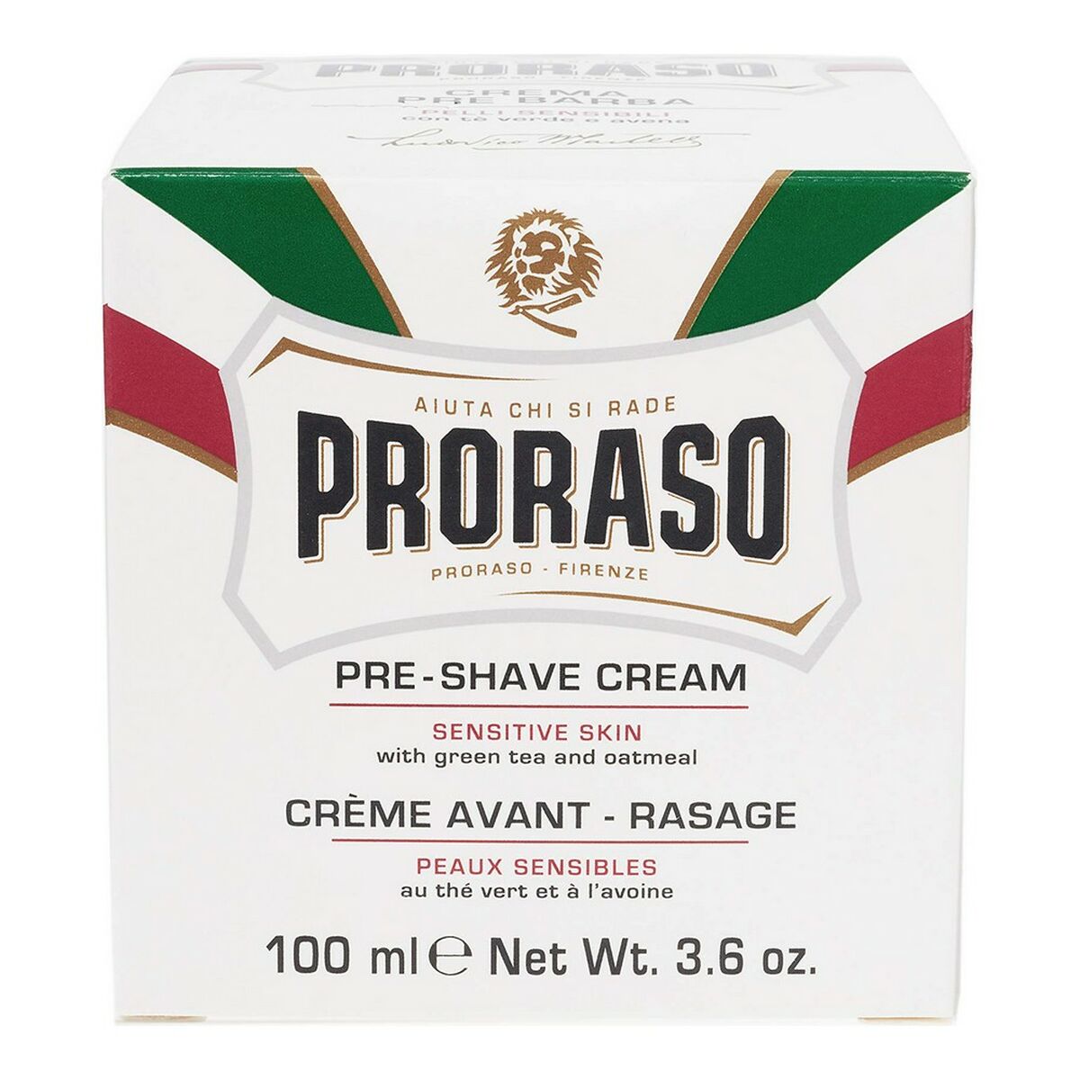 Proraso White Sensitive Κρέμα για πριν το Ξύρισμα 100ml