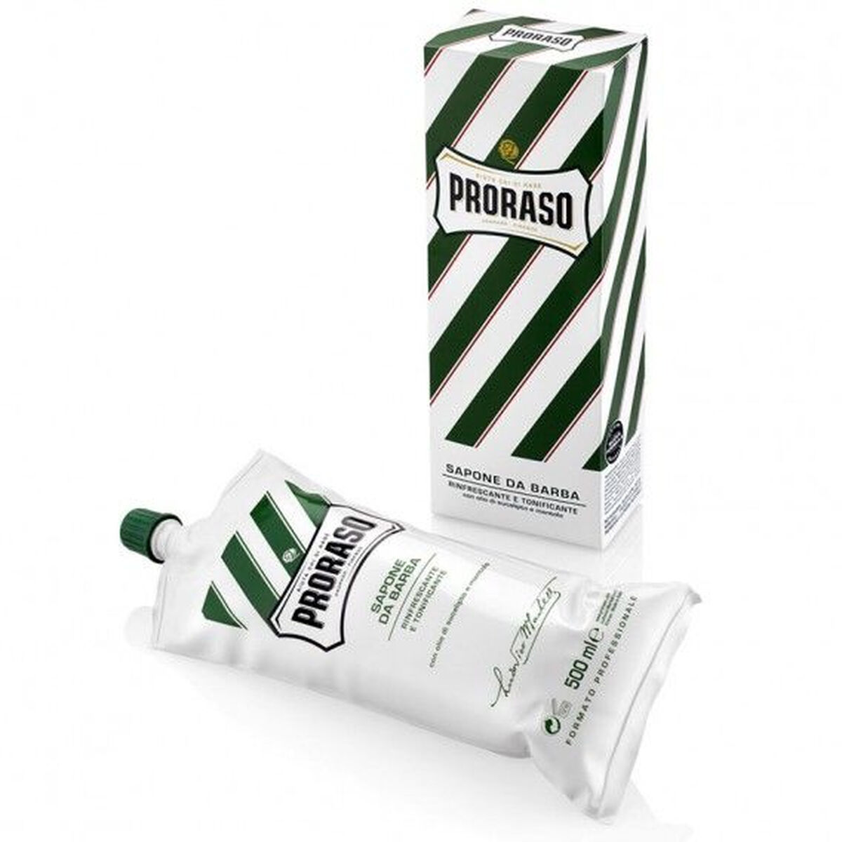 PRORASO PROFESSIONAL eucalyptus-menthol shaving cream 500 ml