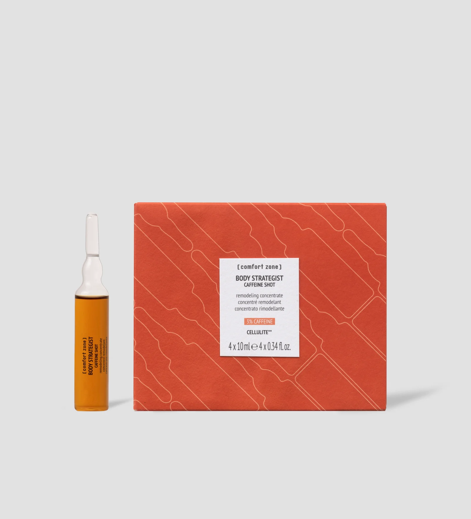 Comfort Zone Body Strategist Caffeine Shot Set 10mlx4   40 ml