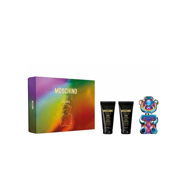 Moschino Toy 2 Pearl Giftset Edp Spray 50ml/Bath & Shower Gel 50ml/Body Lotion 50ml   set x 150 ml