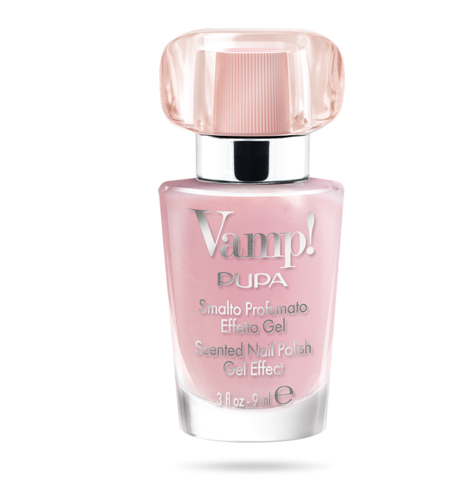 Pupa Vamp! Scented Nail Polish #121 Candy Rose   9 ml