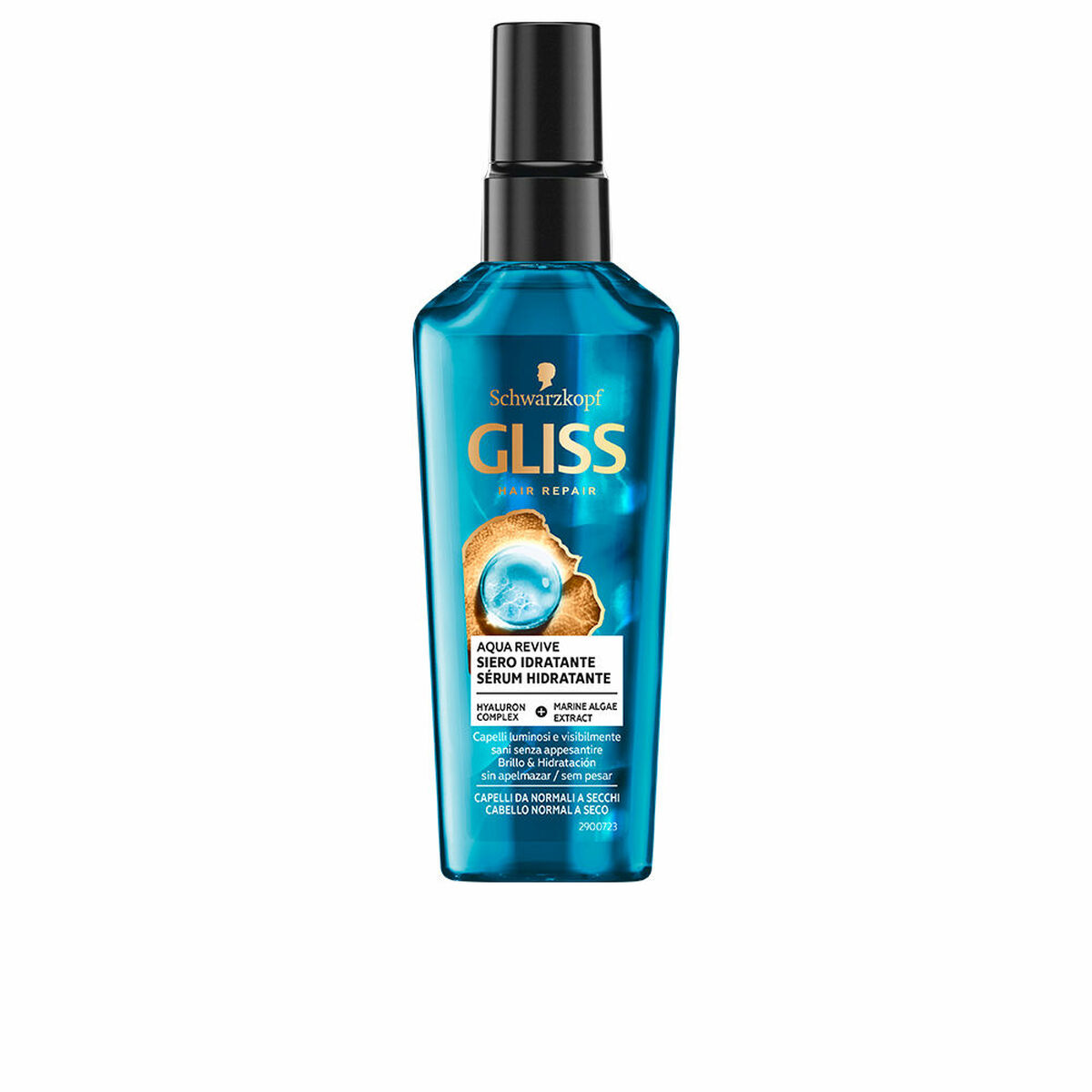 SCHWARZKOPF MASS MARKET GLISS AQUA REVIVE moisturizing serum 75 ml