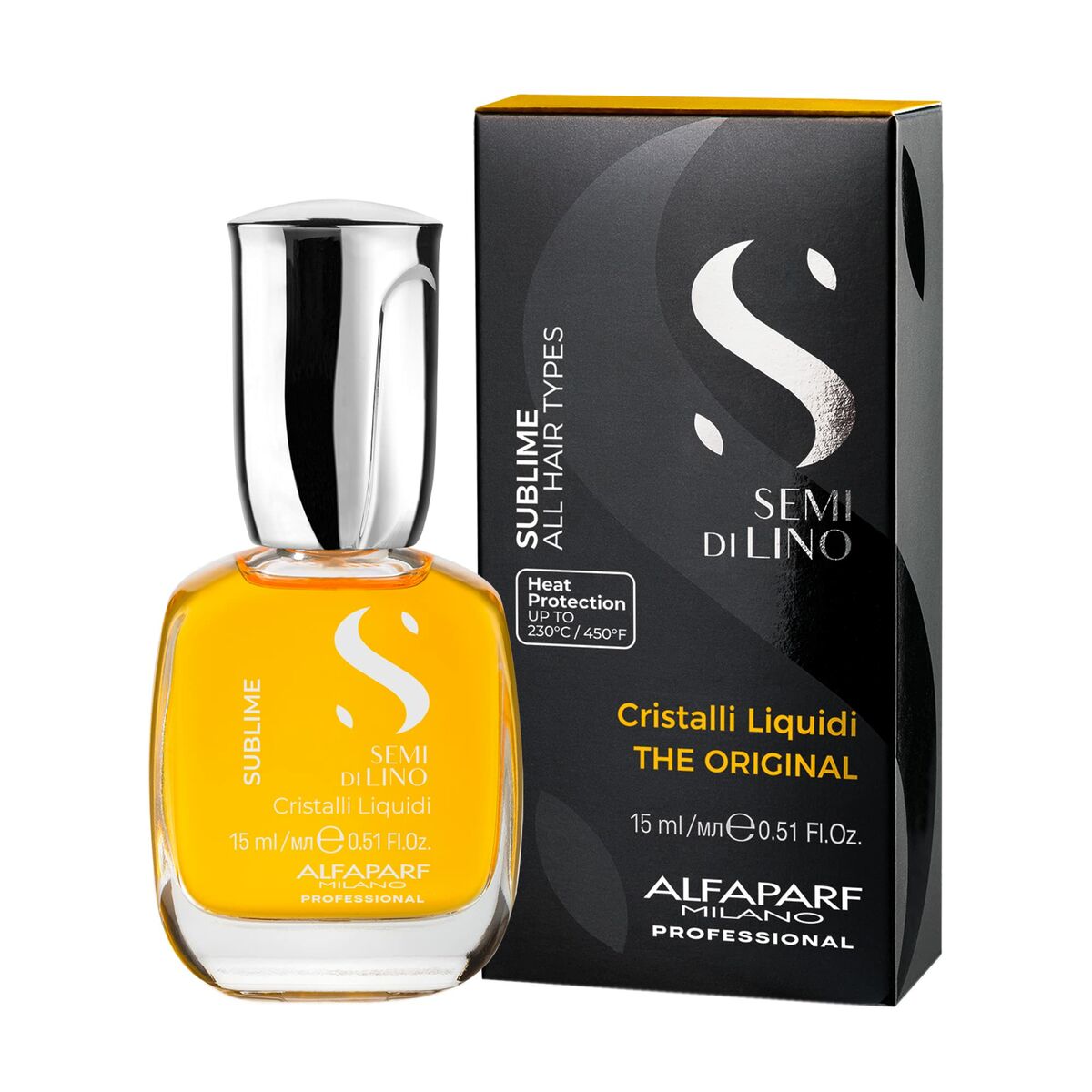 ALFAPARF MILANO SEMI DI LINO sublime all hair types 15 ml