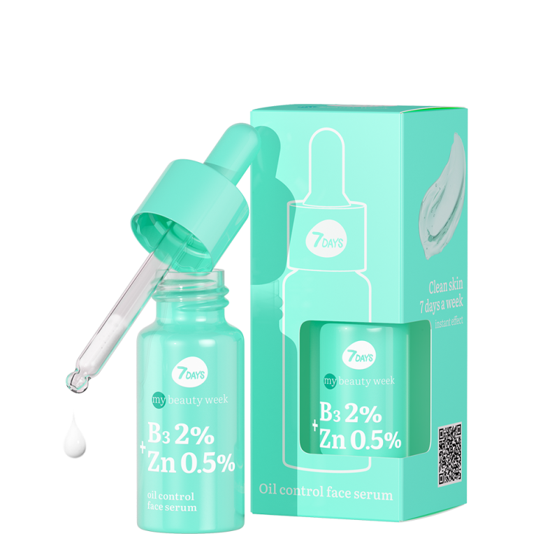 7DAYS B3 2% + ZN 0.5% moisturizing facial serum 20 ml