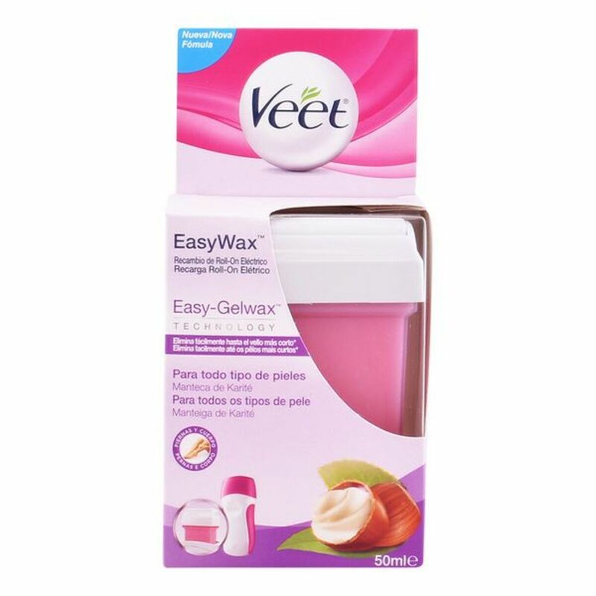 Ανταλλακτικό Ηλεκτρικó Roll-On Easy Wax Veet (50 ml)