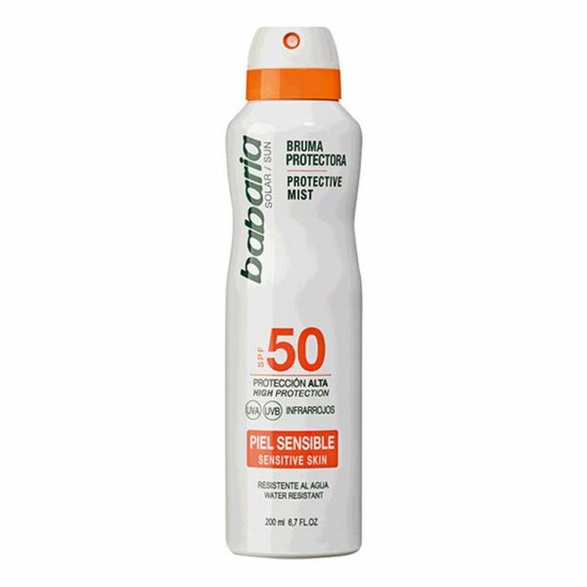 BABARIA SUN SENSITIVE SKIN προστατευτικό spray SPF50 200 ml