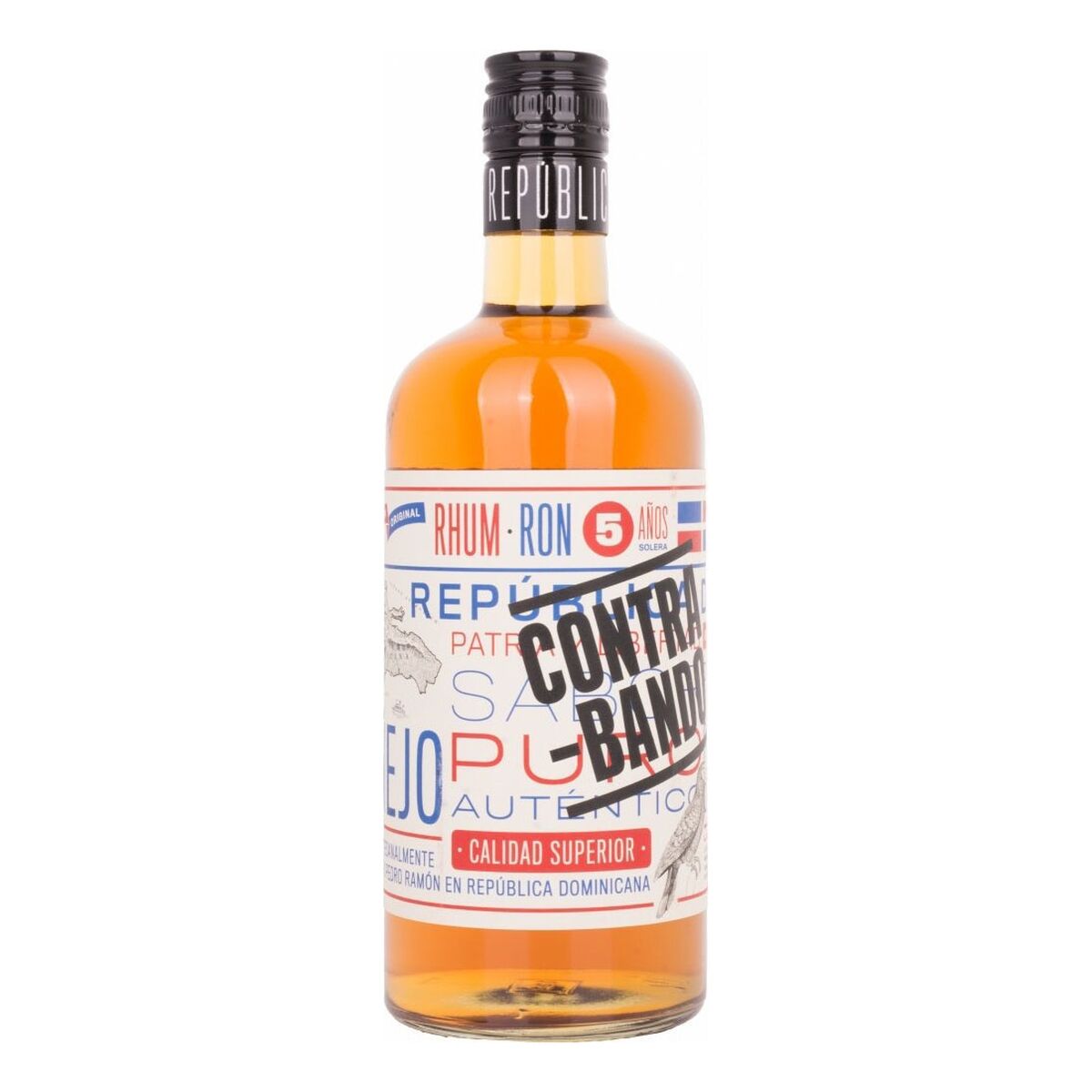 CONTRABANDO CONTRABANDO 5 YEARS rum 70 cl