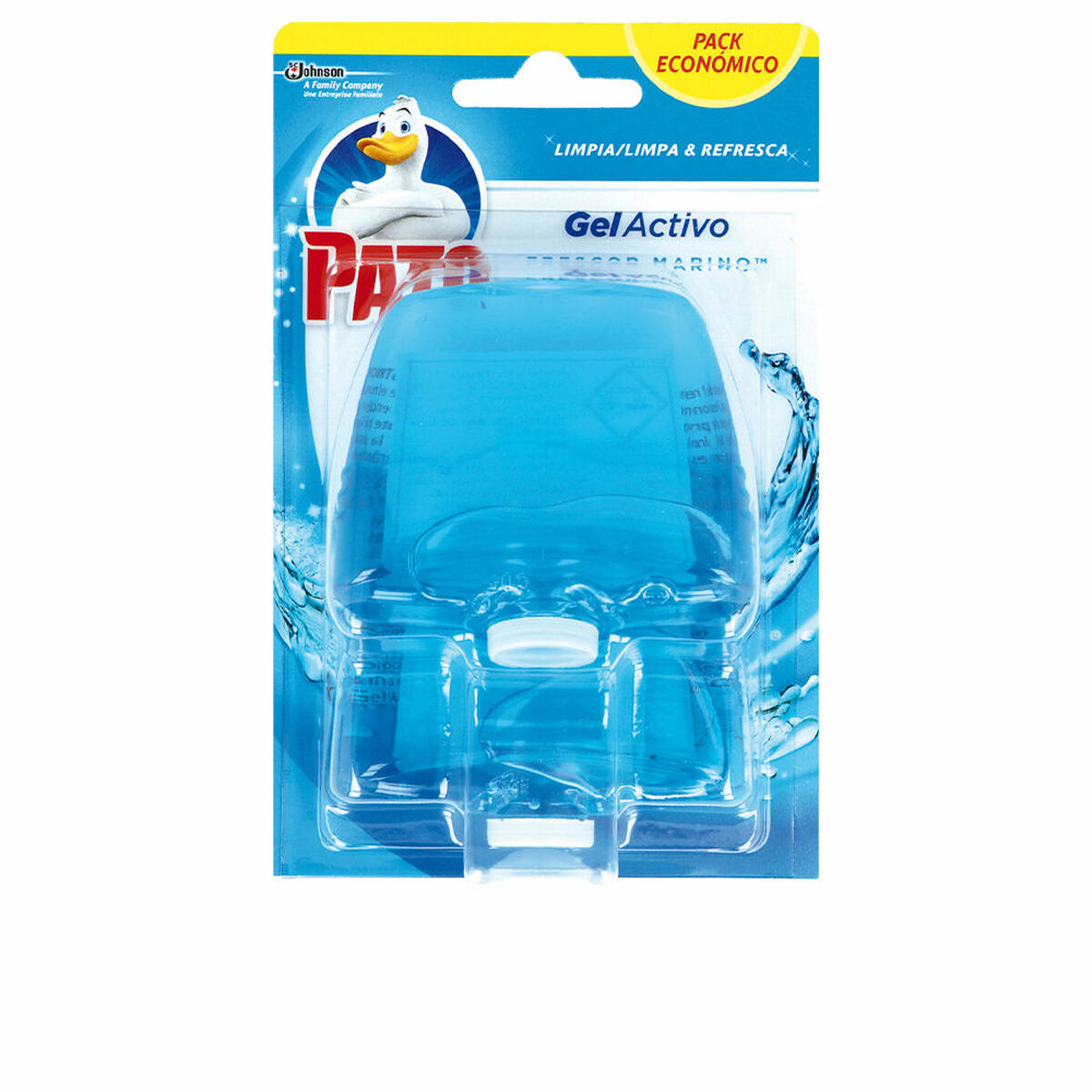 PATO PATO WC ACTIVE GEL hanger #marine 2 u
