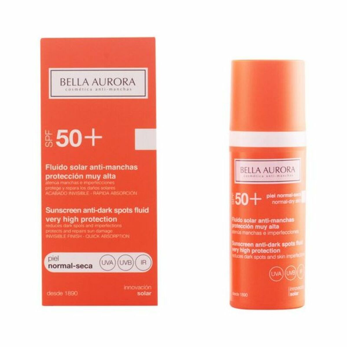 BELLA AURORA BELLA AURORA SOLAR κατά των ξηρών κηλίδων του δέρματος  SPF50+ 50 ml