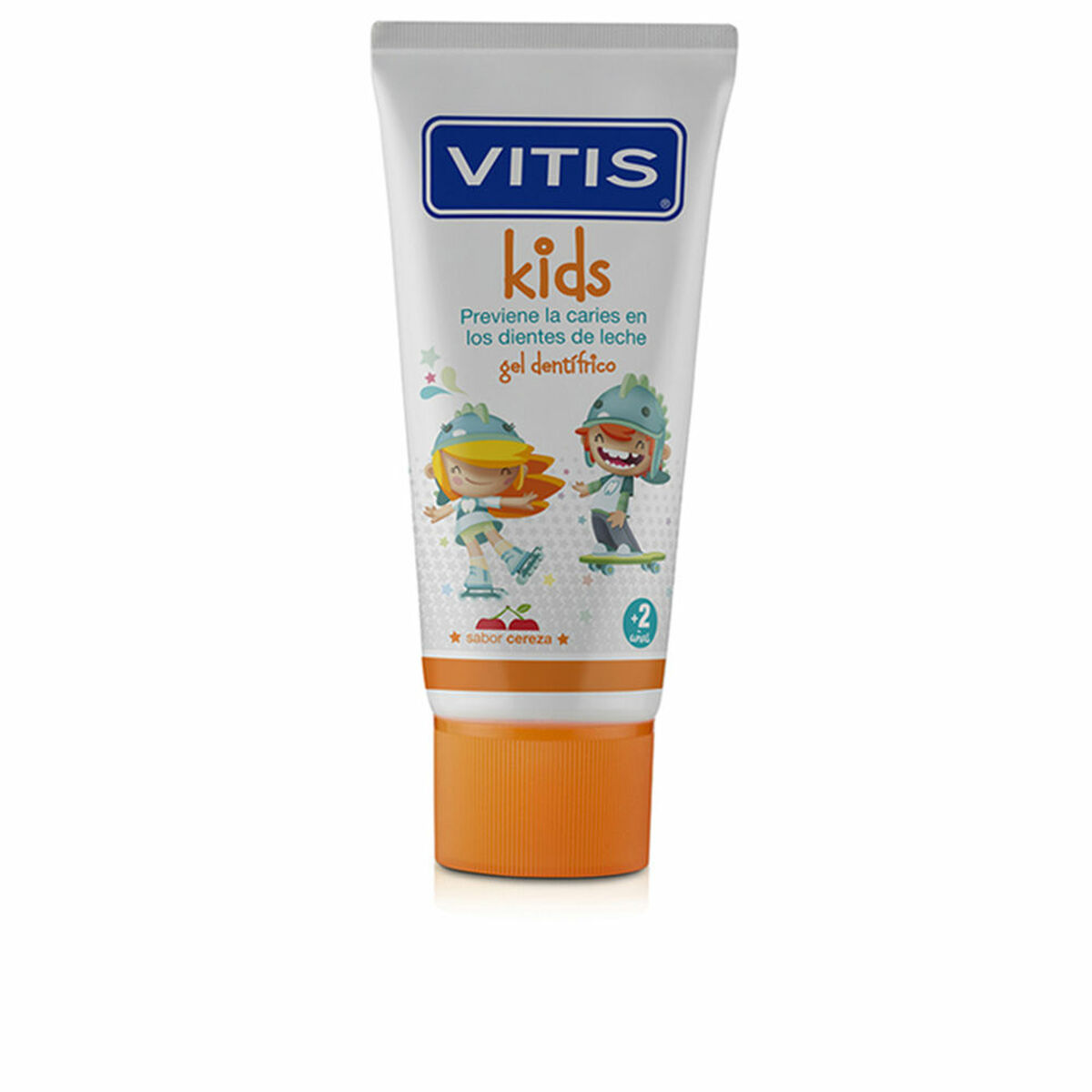 VITIS KIDS toothpaste gel with fluoride #Cherry 50 ml
