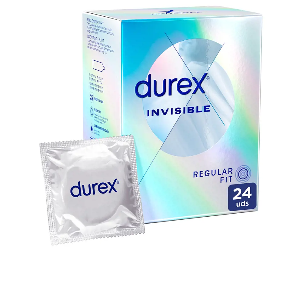 DUREX INVISIBLE extra sensitive condoms 24 units