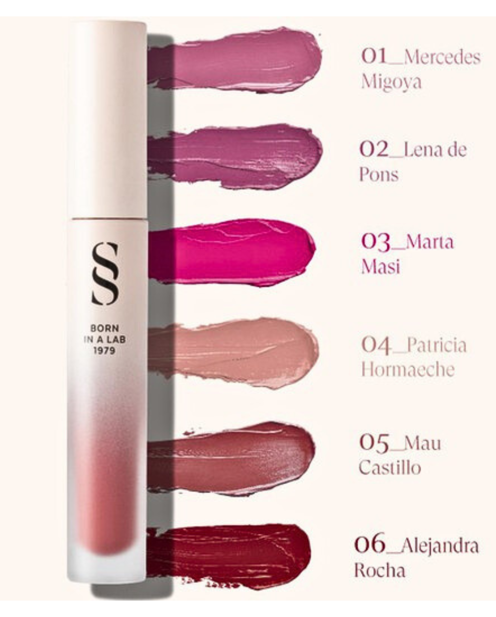 SENSILIS ETERNALIPS Matte Liquid Lipstick #01-Mercedes Migoya 4.5 ml