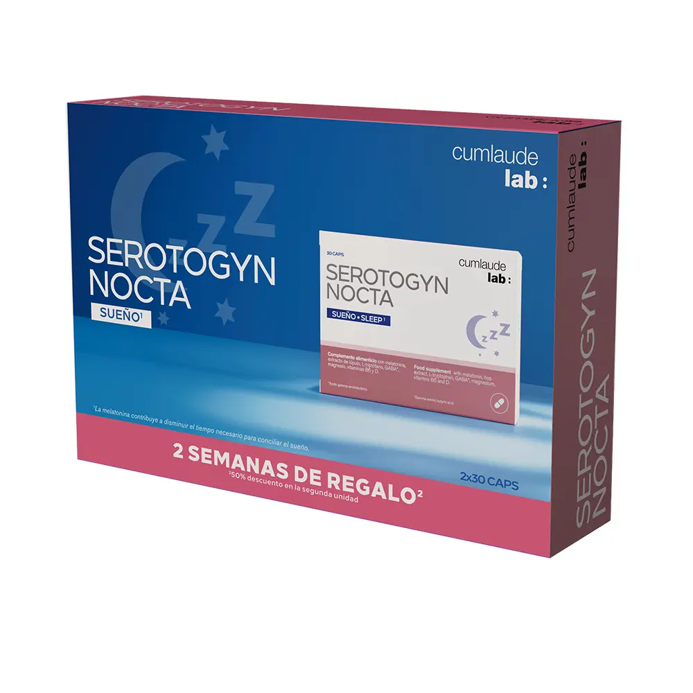 CUMLAUDE LAB SEROTOGYN NOCTA capsules pack 2 x 30 u