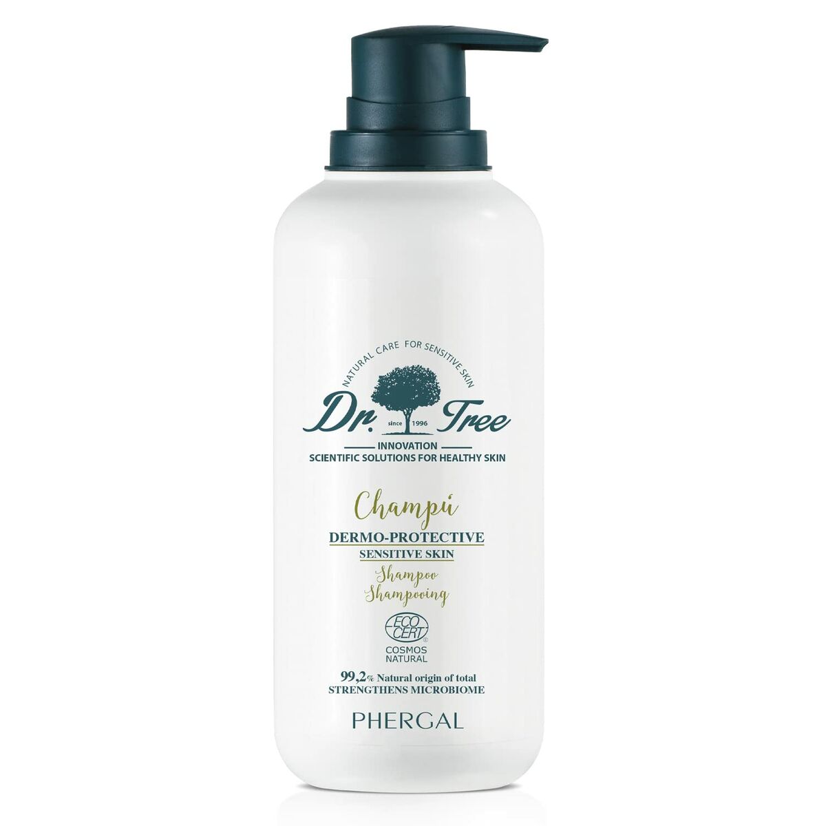 DR. TREE ECO CUEROS CABELLUDOS SENSIBLES champú 400 ml