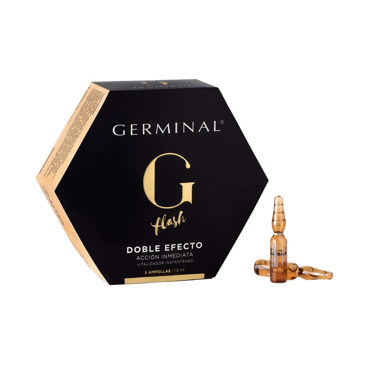 GERMINAL DOBLE EFECTO flash ampollas 5 x 1,5 ml